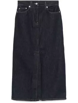 Юбка миди Rona Loulou Studio, синий