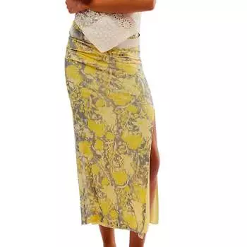 Юбка-миди Rosalie Mesh в черном цвете Free People