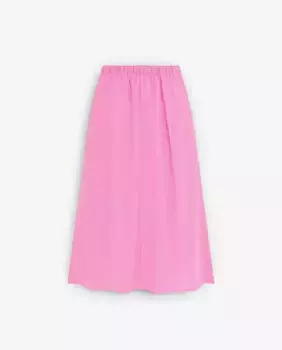 Юбка миди с эластичной талией Scalpers, розовый