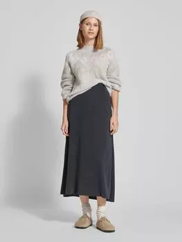 Юбка миди с эластичным поясом модель 'Avely' mbyM, черный