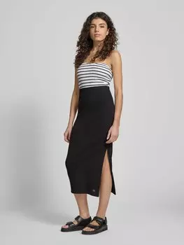 Юбка миди с этикеткой Calvin Klein Jeans, черный