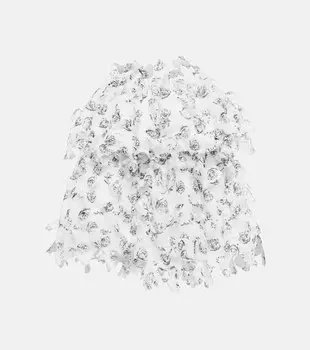 Юбка миди с лазерным принтом SUSAN FANG, разноцветный