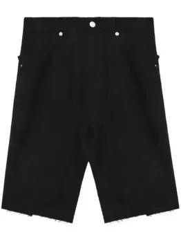 Юбка миди с необработанными краями Rick Owens, черный
