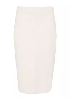 Юбка миди s.Oliver Skirt, светло-бежевый