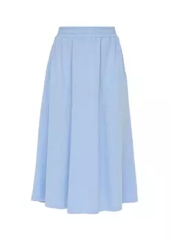 Юбка миди s.Oliver Skirt, светло-синий