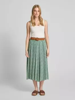 Юбка миди с поясом Apricot