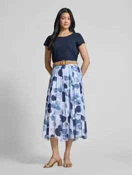 Юбка миди с поясом Apricot