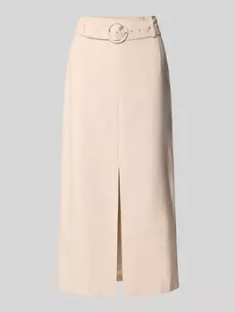 Юбка миди с поясом Betty Barclay, бежевый