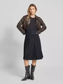 Юбка миди с пряжкой-булавкой, модель «МАРА» Mango