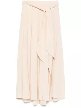 Юбка миди с завязками Forte Forte, розовый