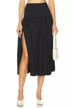 Юбка миди сабрина Lpa, черный