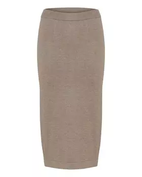 Юбка миди SAINT TROPEZ Skirt Mila, серо-коричневый