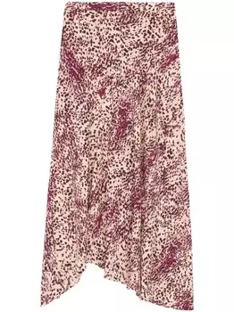 Юбка миди Сакура ISABEL MARANT, фиолетовый