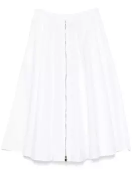 Юбка миди Semicouture Asia, белый