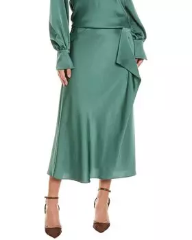 Юбка миди SIMKHAI Blane, зеленый