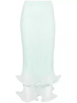 Юбка миди Simkhai Kelso, зеленый