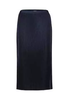 Юбка миди со складками Betty & Co, синий
