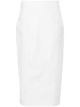 Юбка миди со вставками N21, бежевый