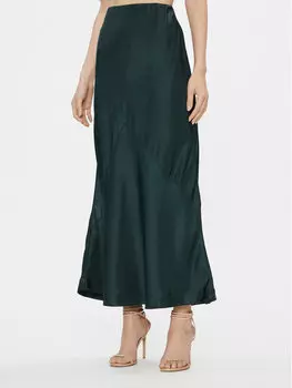 Юбка миди стандартного кроя B.Young, зеленый