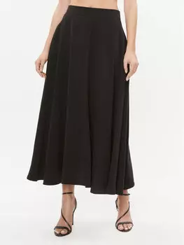 Юбка миди стандартного кроя Dixie, черный