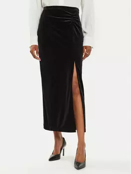 Юбка миди стандартного кроя Marella, черный
