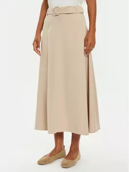 Юбка миди стандартного кроя Tatuum, бежевый