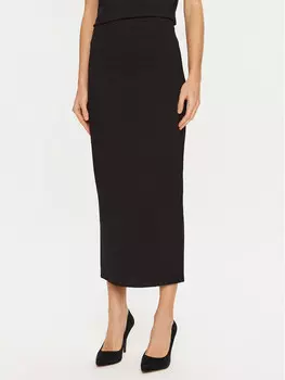 Юбка миди стандартного кроя Vicolo, черный