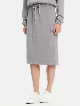 Юбка миди стандартный крой 39BLD000E United Colors Of Benetton, серый