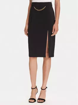 Юбка миди стандартный крой 5YGD07 7357A Marciano Guess, черный