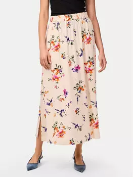 Юбка миди стандартный крой Asina 26034011 Yas, экрю