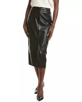 Юбка миди T Tahari, черный