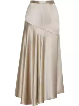 Юбка миди Tess Adam Lippes, золотой