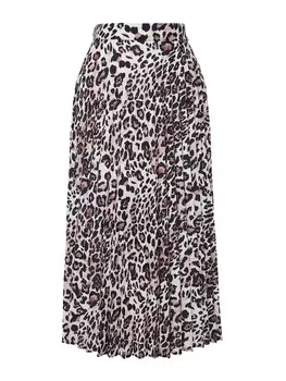 Юбка миди Trendyol Skirt, коричневый