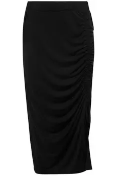 Юбка миди Ulla Popken Skirt, черный