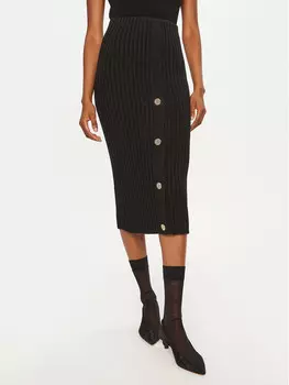 Юбка миди узкого кроя Vicolo, черный