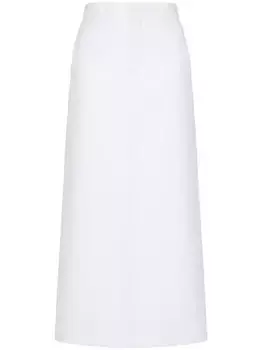 Юбка миди VALENTINO GARAVANI, белый