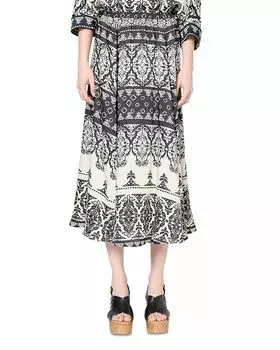 Юбка миди Vanille Gerard Darel, черный