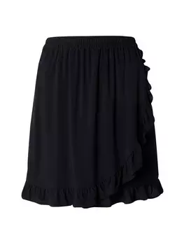 Юбка миди VERO MODA Skirt EASY JOY, черный