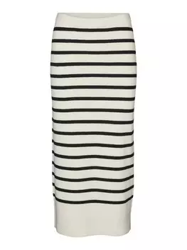 Юбка миди VERO MODA Skirt Saba, белый