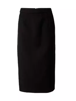 Юбка миди VILA Skirt, черный