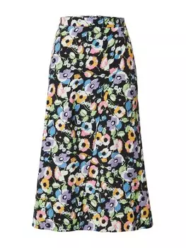 Юбка миди Warehouse Skirt, черный