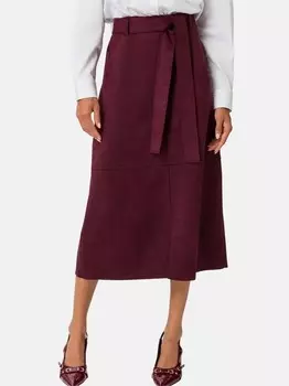 Юбка-Миди Zero, бордовый