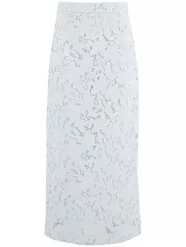 Юбка миди ZIMMERMANN Natura, синий