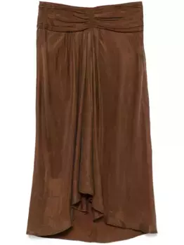 Юбка миди Zoan MARANT TOILE, коричневый