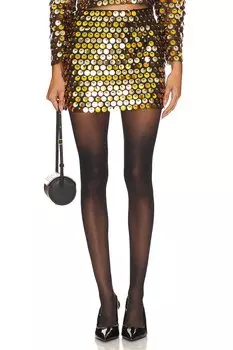 Юбка мина Line & Dot, золотой