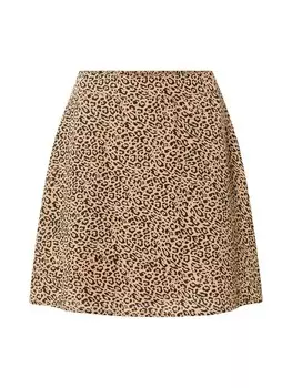 Юбка мини ABOUT YOU Skirt June, цвет beige/brown