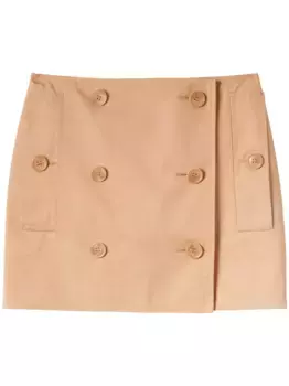 Юбка мини BURBERRY, нейтральный