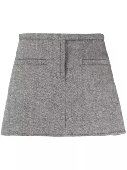 Юбка мини Caviar Courrges, черный