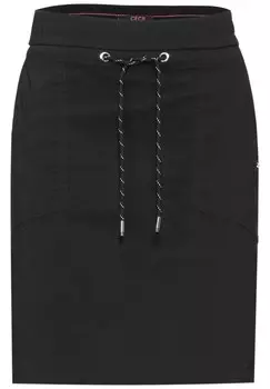 Юбка мини CECIL Skirt, черный