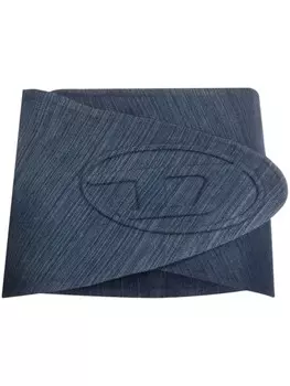 Юбка мини De-Lori-Fsd в полоску Diesel, синий